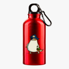 Металлическая бутылка 400 мл UV-DTF