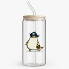 Банка с бамбуковой крышкой