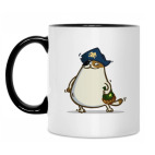 Кружка двухцветная