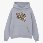 Толстовка худи оверсайз