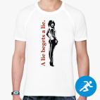 Мужская спортивная футболка