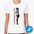 Женская спортивная футболка