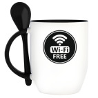 Кружка с ложкой