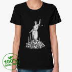 Женская футболка органик