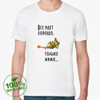 Мужская футболка органик