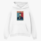 Толстовка худи оверсайз