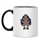 Кружка двухцветная