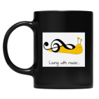 Кружка цветная UV-DTF