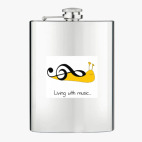 Фляжка стальная