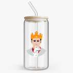 Банка с бамбуковой крышкой