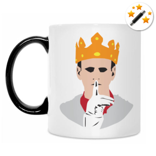 Кружка-хамелеон с принтом Depeche mode