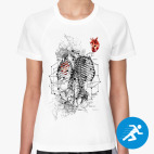 Женская спортивная футболка