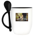 Кружка с ложкой