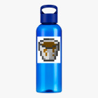 Прозрачная спортивная бутылка