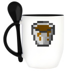 Кружка с ложкой