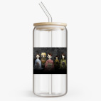 Банка с бамбуковой крышкой