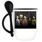 Кружка с ложкой