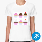 Женская спортивная футболка