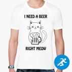 Мужская спортивная футболка