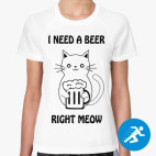 Женская спортивная футболка