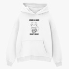 Толстовка худи оверсайз