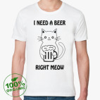 Мужская футболка органик