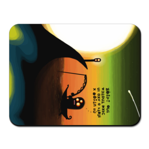 Коврик для мыши с принтом Отдых