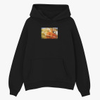 Толстовка худи оверсайз