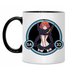 Кружка двухцветная