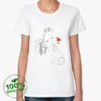 Женская футболка органик