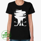 Женская футболка органик