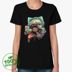 Женская футболка органик