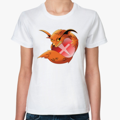 Классическая футболка с принтом Chaos