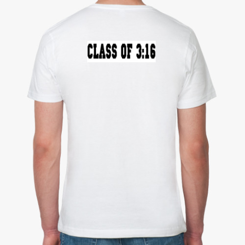 Футболка из органик-хлопка с принтом Stone Cold