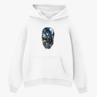 Толстовка худи оверсайз