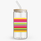 Банка с бамбуковой крышкой