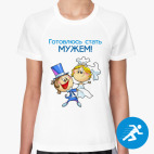 Женская спортивная футболка