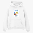 Толстовка худи оверсайз