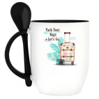 Кружка с ложкой