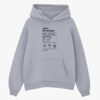 Толстовка худи оверсайз