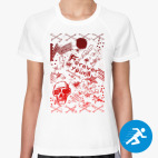 Женская спортивная футболка