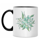 Кружка двухцветная