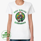 Женская футболка органик