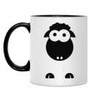 Кружка двухцветная