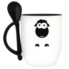 Кружка с ложкой