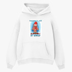 Толстовка худи оверсайз