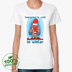 Женская футболка органик