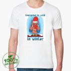 Мужская футболка органик