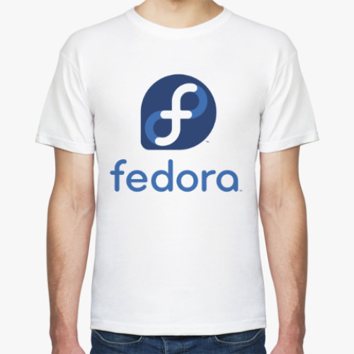 Футболка с принтом Fedora