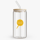 Банка с бамбуковой крышкой